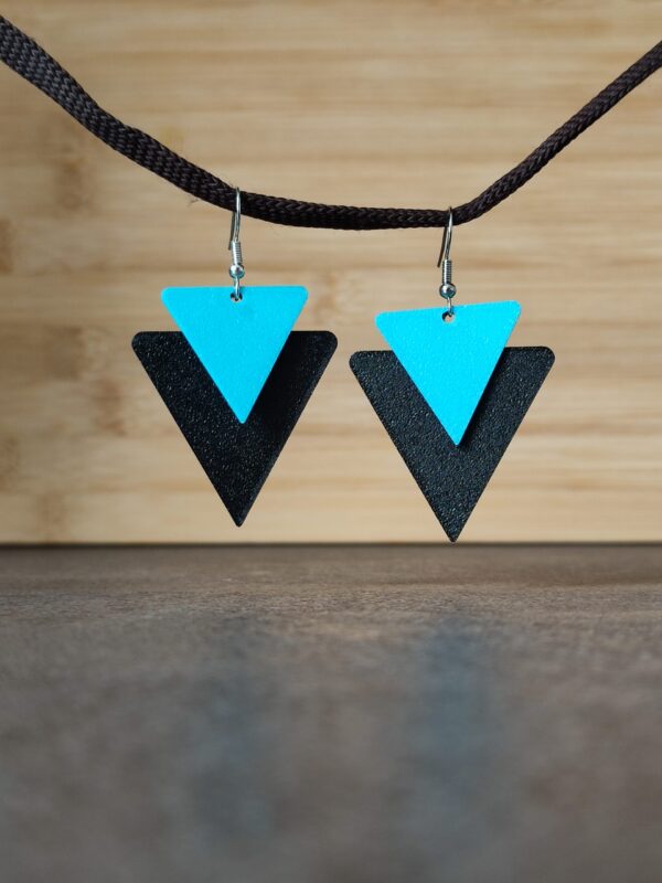 Double Triangle Earrings