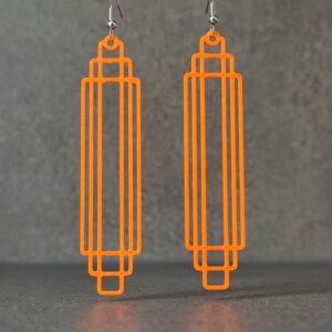 Geometric Art Deco Earrings