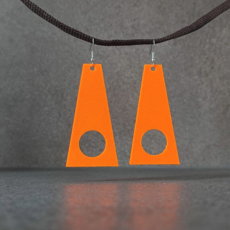 Geometric Cutout Earrings
