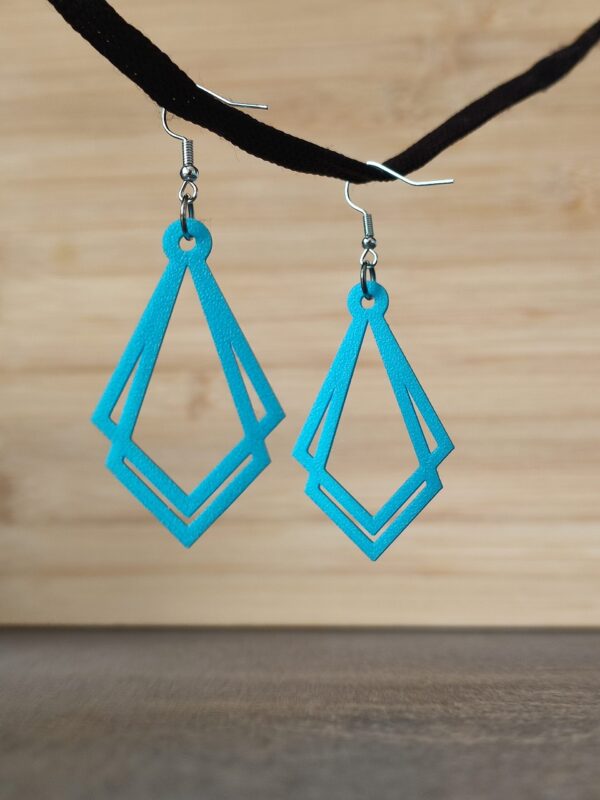 Geometric Drop Earrings