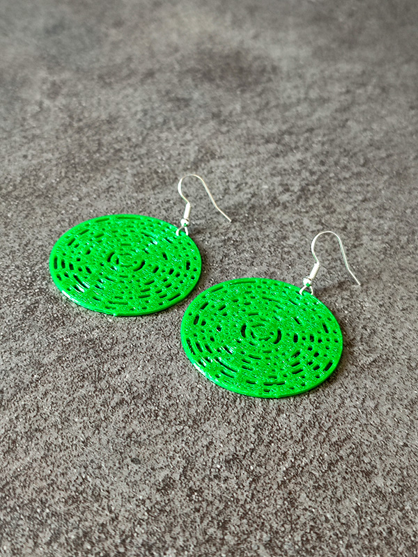 Medallion Earrings