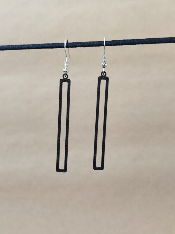 Minimalist Rectangular Earrings
